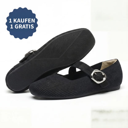 Mascen Barfuß-Komfort-Ballerinas