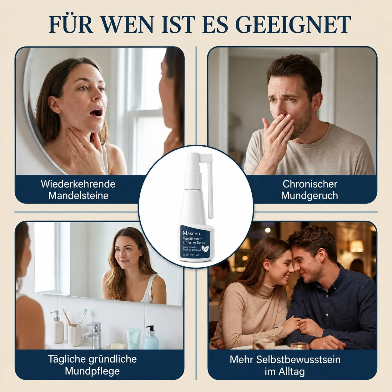Mandelpflege-Spray – Gezielt gegen die versteckten Bakterien