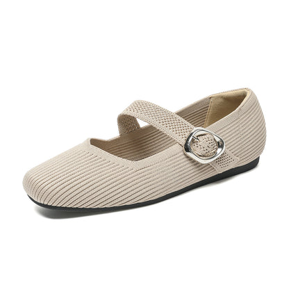 Mascen Barfuß-Komfort-Ballerinas