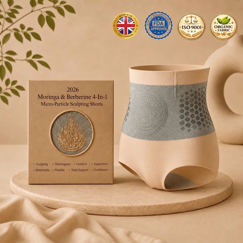 Moringa & Berberine 4-In-1 Micro-Particle Sculpting Shorts