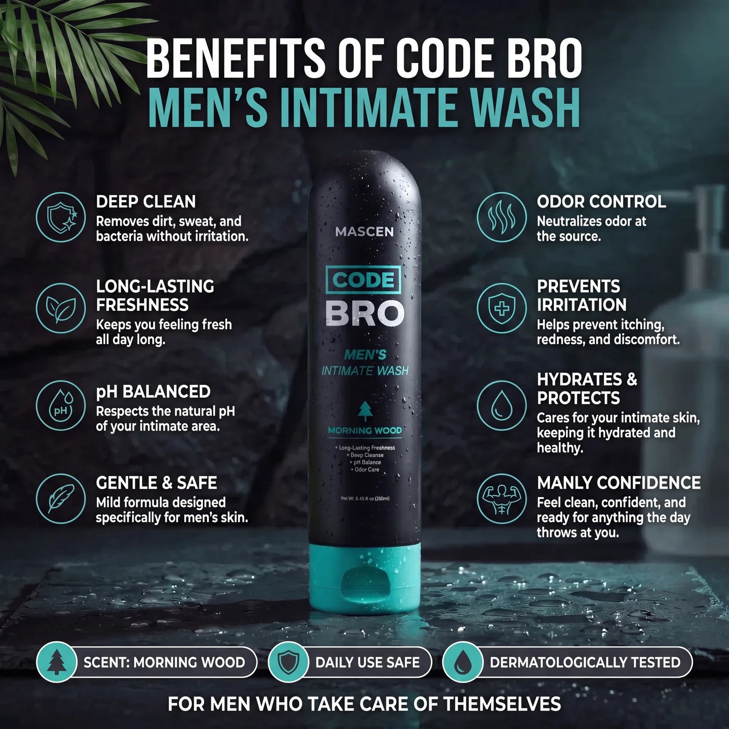 Men's Intimate Gel (Anti-Odor & Itch)
